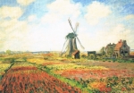 Claude Monet - Tulpenfeld in Holland