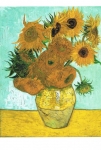 Vincent van Gogh - Vase mit Sonnenblumen