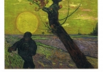 Vincent van Gogh - Der Smann bei untergehender Sonne