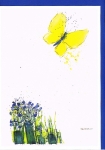 Jens Wolf - Doppelkarte Schmetterling
